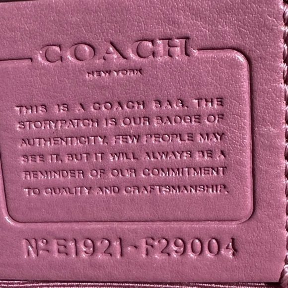 EUC COACH Charlie Backpack F29004 Perfect Shape Beautiful Pink RARE GORGEOUS!! - Picture 5 of 6